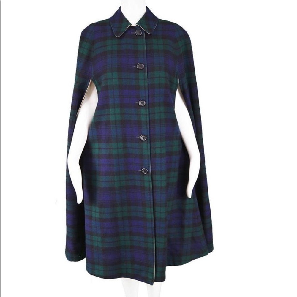 Vintage reversible tartan cape! Bought at a Seattle boutique. Worn once.